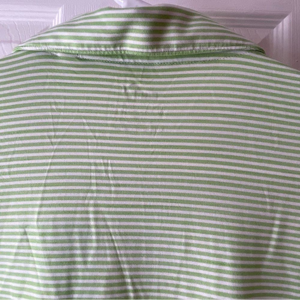 Puma Polo Shirt Mens XXL Striped Golf Short Sleeve Logo Lightweight Collared - Picture 16 of 16